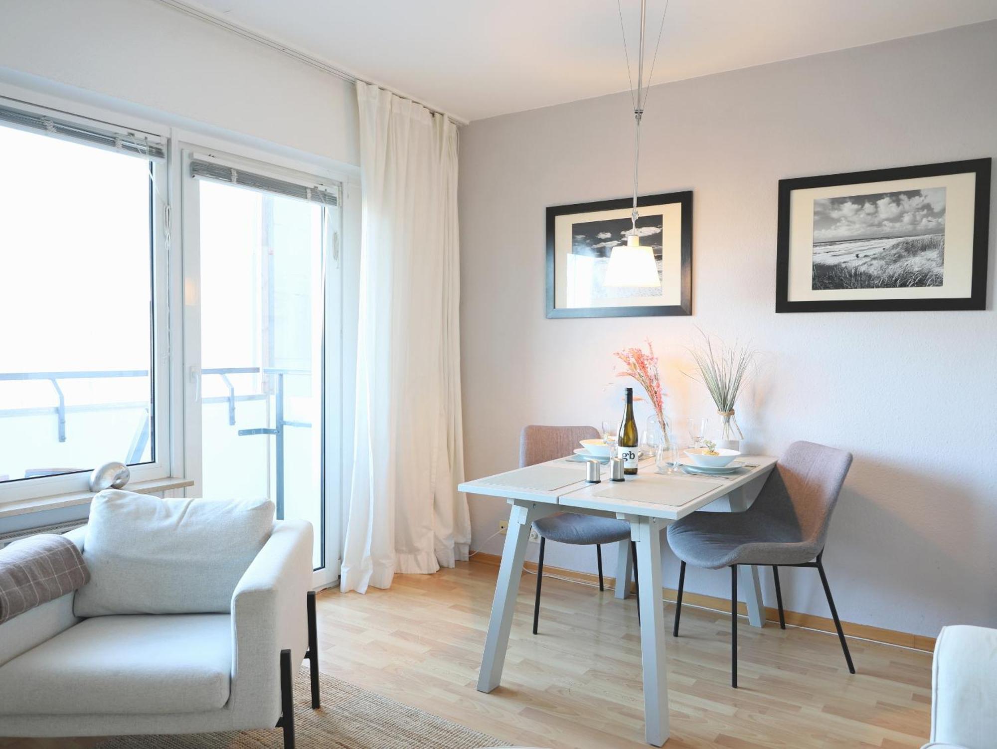 Modernes 2-Zimmer-Appartement Mit Balkon. Вестерланд Экстерьер фото