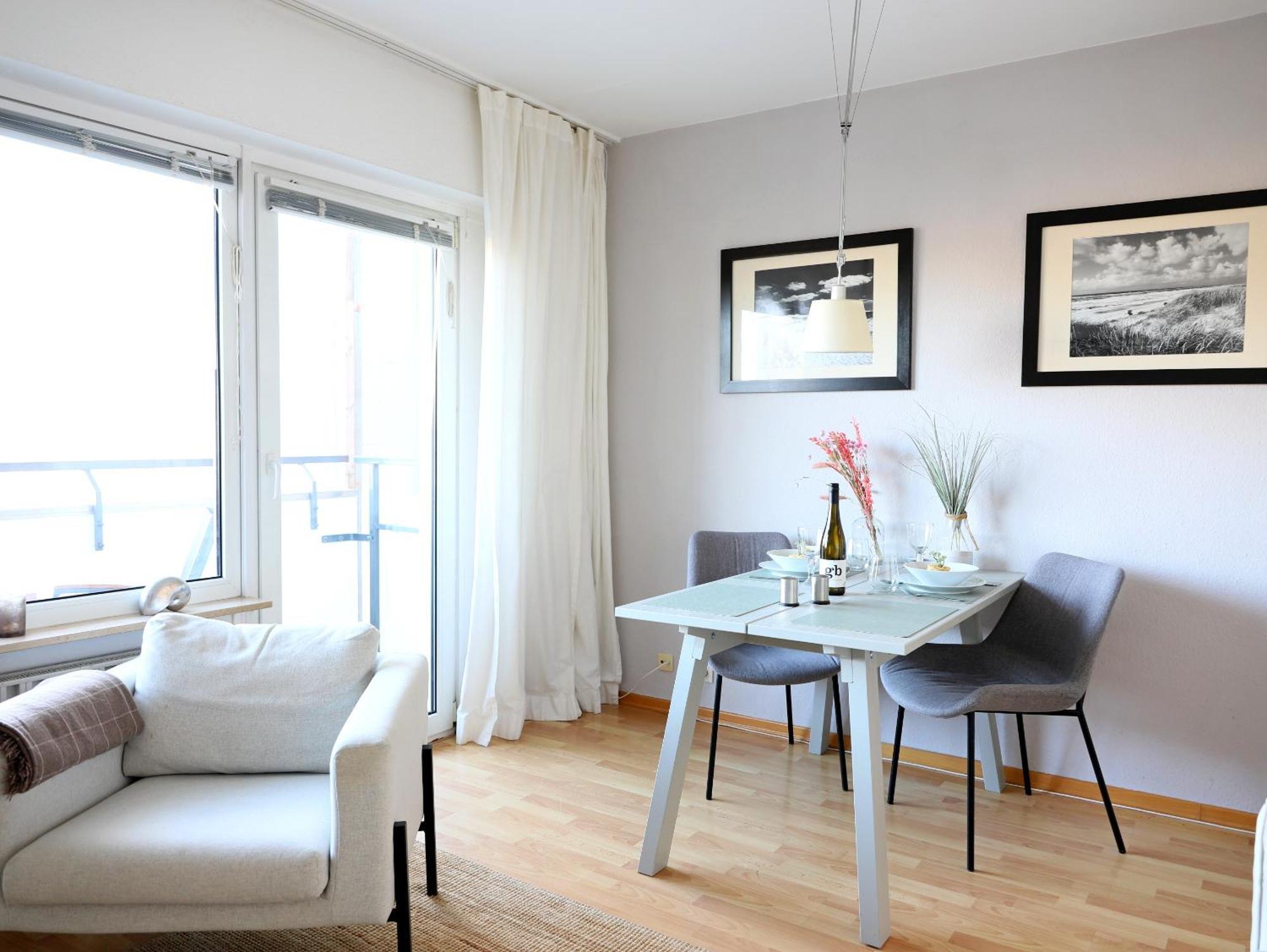 Modernes 2-Zimmer-Appartement Mit Balkon. Вестерланд Экстерьер фото