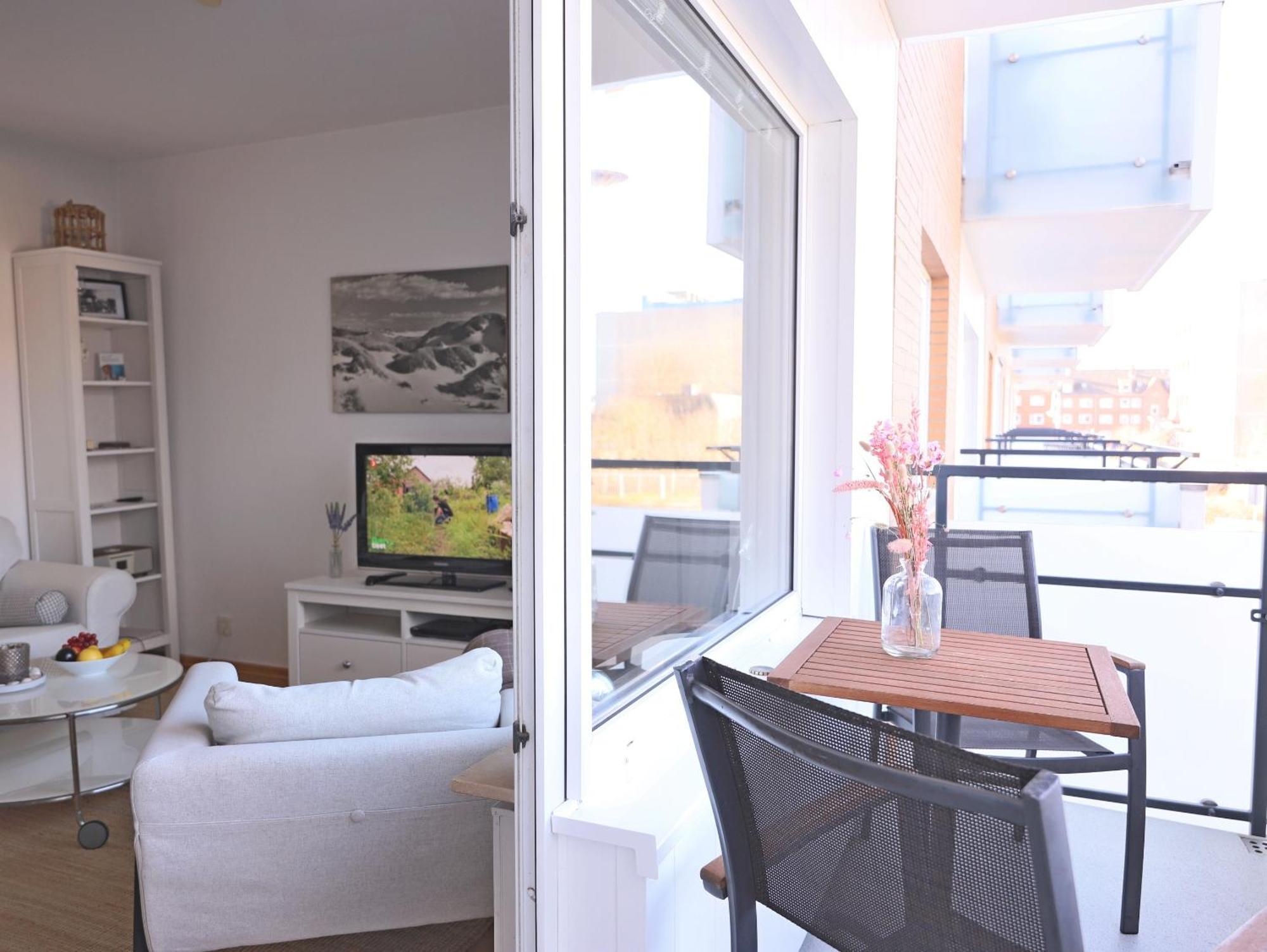 Modernes 2-Zimmer-Appartement Mit Balkon. Вестерланд Экстерьер фото